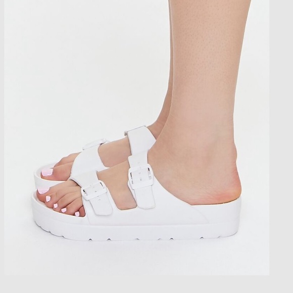 Platform sandals white - Picture 2 of 3